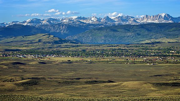 Pinedale, WY and the Wind River Mountain Range