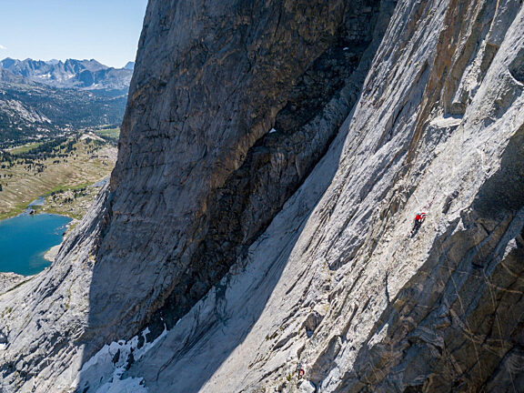 Rock Climbing In the Wind River Range Pinedale, WY - 